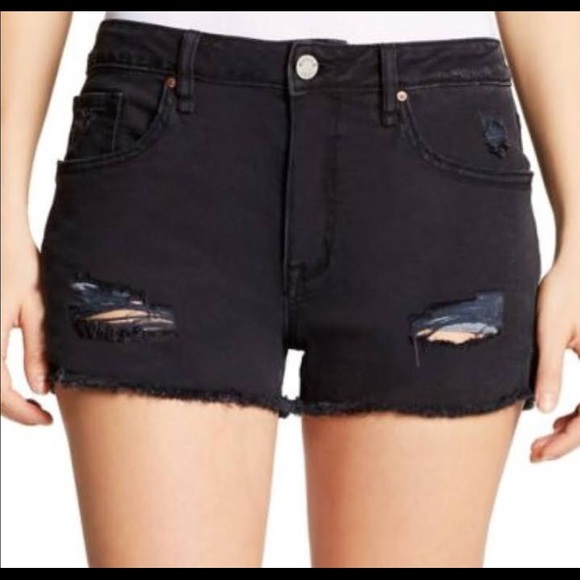William Rast Pants - New NWT William Rast black jean shorts frayed 26